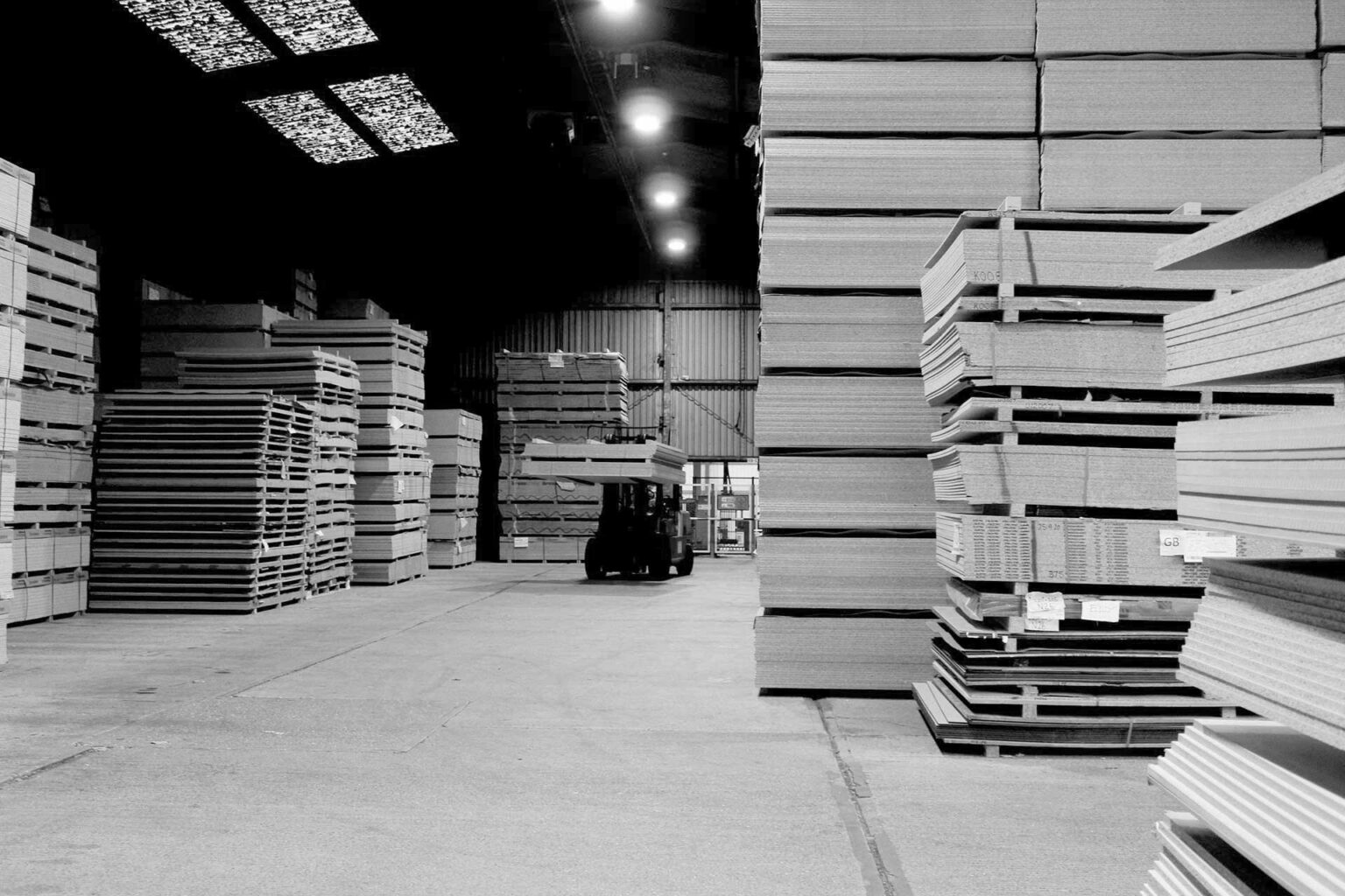 product stock in warehouse