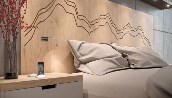 Eurodeko Melamine Faced MDF Bedroon